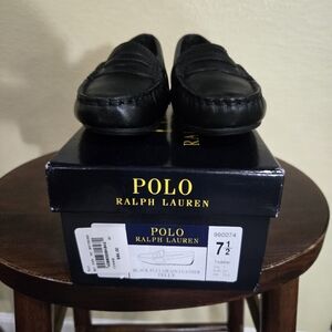 Polo by Ralph Lauren Black Kid's Shoes